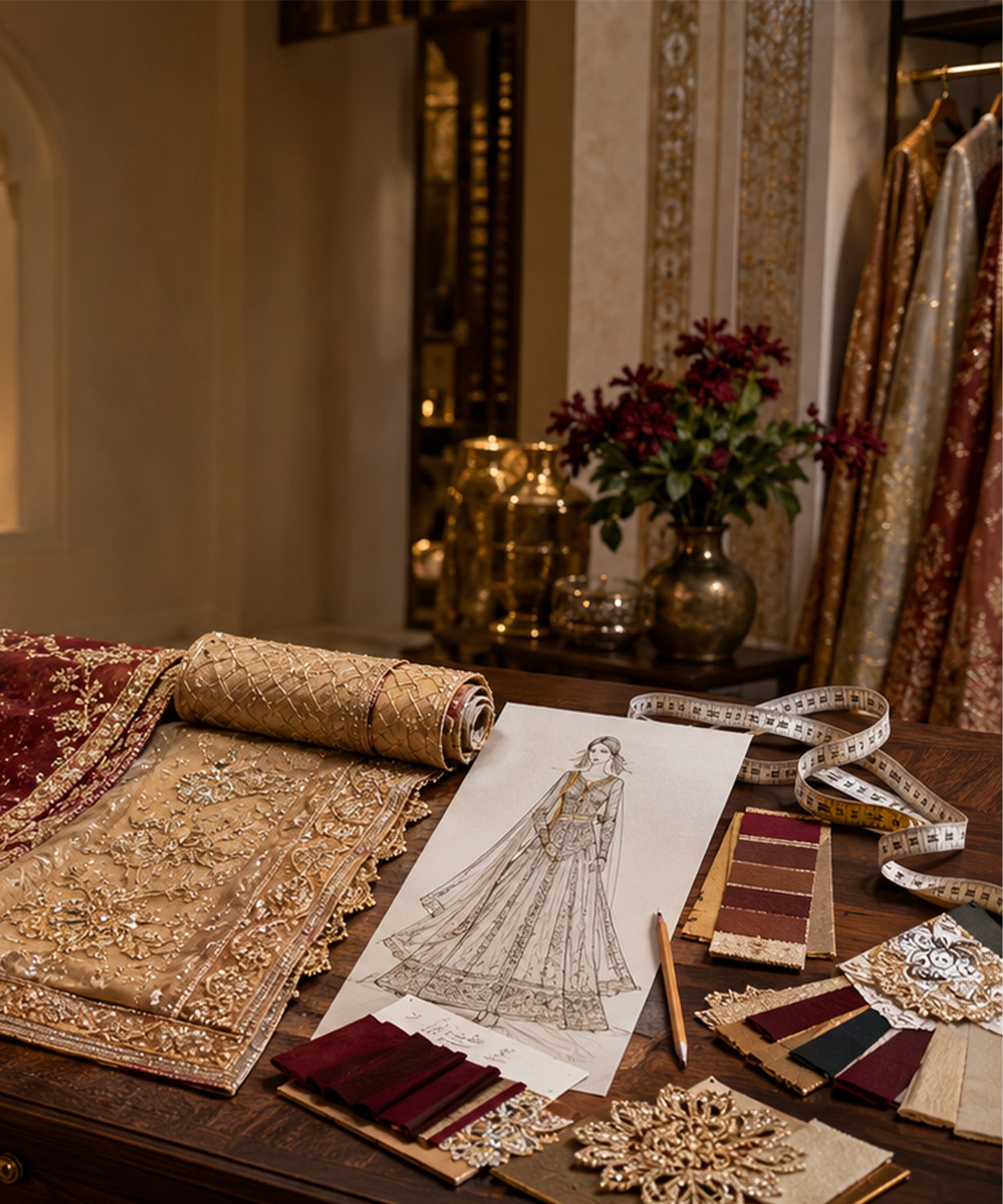 Mian Lehnga House handcrafted bridal design