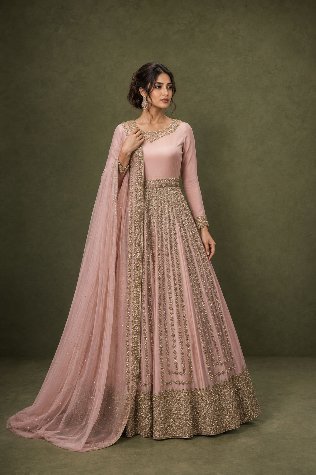 Luminous handcrafted formalwear