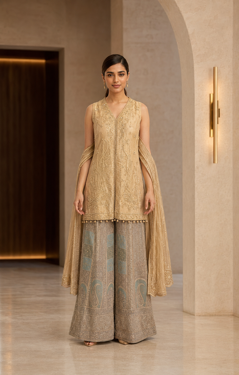 Noor-e-Sehar embroidery detail